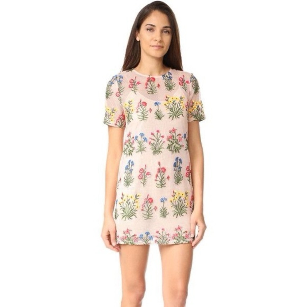 Endless Rose Multicolor Floral Mini Dress